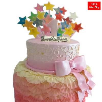 "Fondant Cake - code1713 - Click here to View more details about this Product